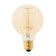 Incandescent lamp Vintage "Shar", G80, 60 W, E27, 230 V, 120x80 mm, warm white