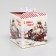 Gift folding box "steam locomotive", 12 x 12 x 12 cm