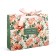 The package laminated with the "Happiness" tape, flowers, l 40 × 11.5 × 31 cm