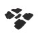 Pile rug for Chevrolet Lanos, 2005-2009, black