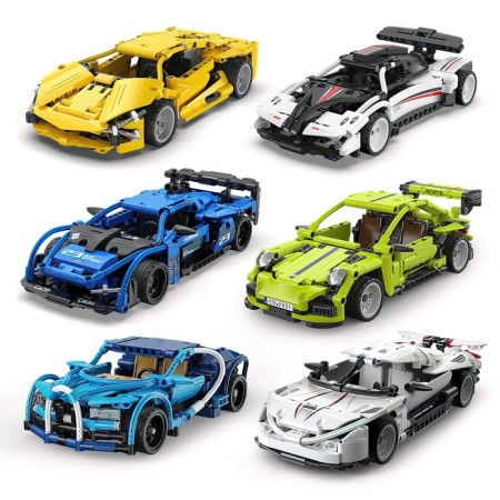 Radio -controlled designer "Sports", 457 parts, 2 control options-6