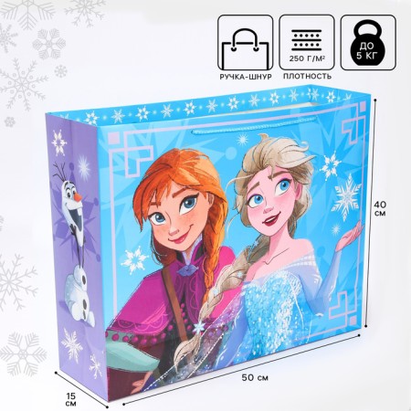 Gift package, 50x40x15 cm, packaging, cold heart
