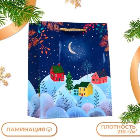 Gift Package "Winter Night", 18 x 22.3 x 10 cm