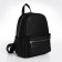 Women's backpack city textura, black color