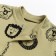 Nursery blouse, olive color/lion, height 62 cm