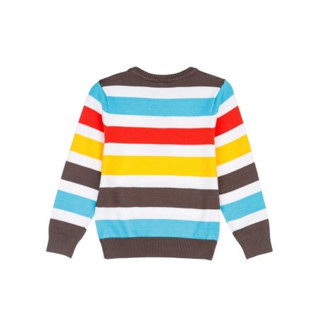 Jumper in strip for the boy PlayTode, height 104 cm-5
