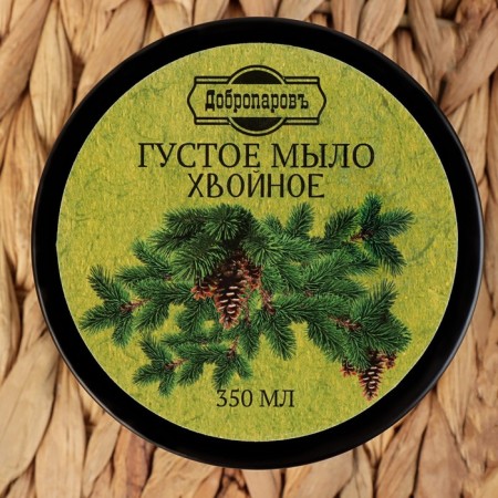 Folding soap for hair and body "coniferous", bath, benign-4