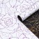 Glossy packaging paper "Magnolia", bilateral, 70 x 100 cm