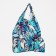 Household bag on the button, the color is blue/blue