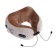 Massage pillow Luazon LEM-06, 3.7 W, 2 types of massage, IR water heating, battery, brown