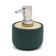 Fancy liquid soap dispenser, green color