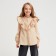 Blouse for girls minku is beige color, height 152 cm
