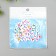 Beads for creativity plastic "English letters in the circle" Multi -colored set 15 grams 0.6x1x1 cm mix