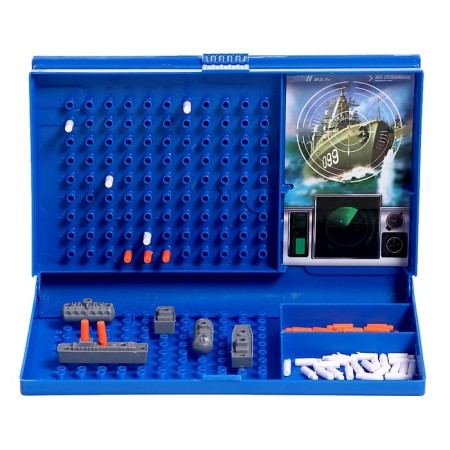 Board game "Sea Battle" with a plastic field, 2 players, 5+-5