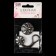 Decorative fastener, d = 2.5/3 cm, black color
