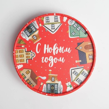 Gift Box "Winter City", 12 x 8 cm, new year-4