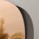 Wall mirror, rotary, 50x66 cm, with 3 plates