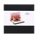 3D block for notes, house with wood, 260 sheets, height-6cm, width-9cm