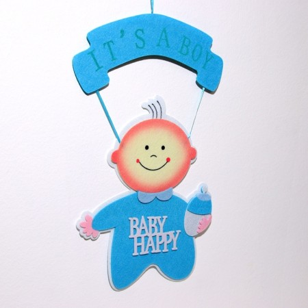 Decorative decoration (suspension) "Baby Happy Boy" 32x32x52 cm-2