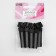 The castle automatic reflective for the zipper "Tractor", No. 8, 10 pcs, black color