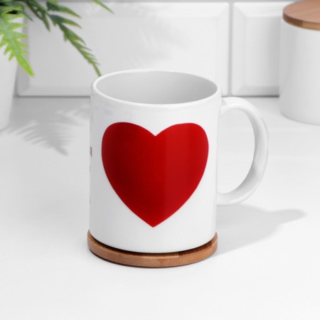 Sublimation mug "The most charming mother in the world", with application-2