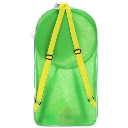 ONLYTOP Badminton Set “Friends”: 2 rackets 44 cm, 2 strokes, ball, cover, green color-6