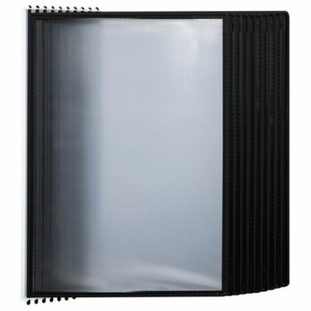 Demosystem wall -mounted on 10 A4 Staff panels, black-3