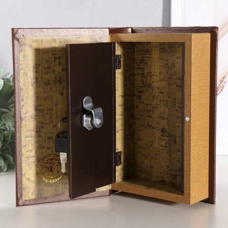 Safe book "Secret Accounting" to the leatherette 21x13x7 cm-3