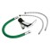Kitchen mixer Zein Z2109, single -leaf, flexible spout, cartridge 40 mm, green/chromium