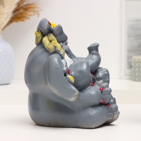 Pigger "elephant with a bow" 20x20x20cm, gray-3
