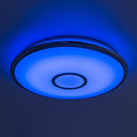 Smart Citilux lamp CL703A60G, 51.5x51.5x7.5 cm, 1x60W, LED, Gray color.-19