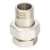 Соединение разъемное STOUT SFT-0041-000012, 1/2", ВР, "американка", уплотнение, никел латунь