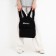 Backpack school textile Mystery, with pocket, 27x11x37, black