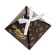 New Year. Bonbonniere, New Year's gift packaging "Christmas", 7 × 7 × 7.5 cm.