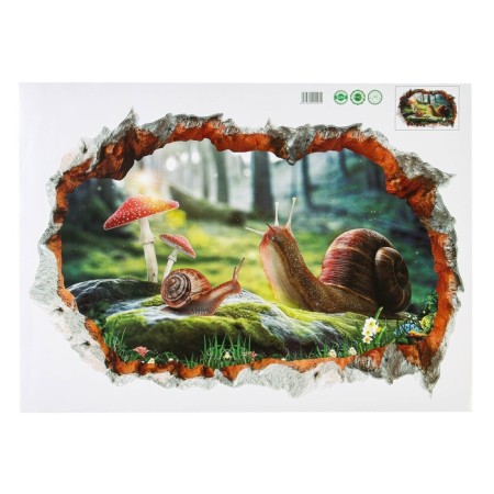 Sticker 3D interior snails 60*43cm-1