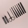 Manicure set, 10 items, in case, gray/black color
