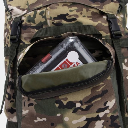 Tourist backpack, 70 l, lightning department, 3 outer pockets, huntsman, camouflage color-11
