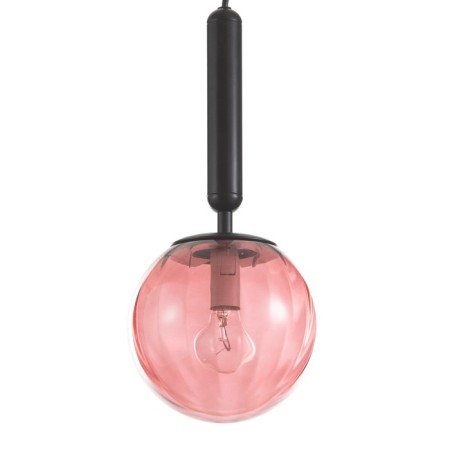 Bayerlux lamp "Javier" E14 40W Black-red 15x15x35-185 cm-1