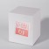Organizer for storage, 1 section, with a lid, d = 8.5 × 13.5 cm, white color
