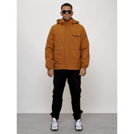 Sports male jacket, size 48, mustard color-11