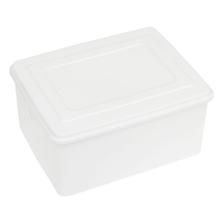 Container for documents A4, 260 x 350 x 160 mm, white, roomy building-1