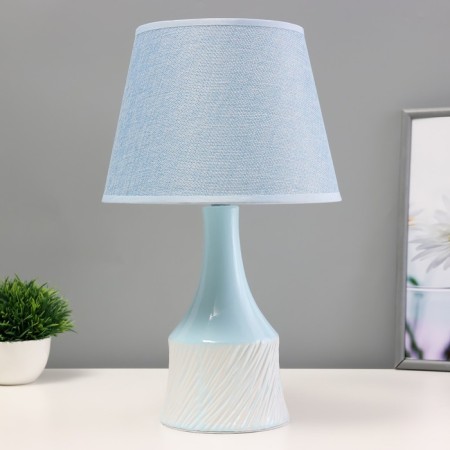 Table lamp "turquoise" E14 40W Blue 22x22x38cm