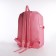 School set. A backpack with a zipper, a core, a bag, a pencil case, a bag for coins, the color is pink