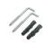 A set for fastening the boiler and water heater Masterprof, 200 liters, screw-kostle 10x100, 2pcs.