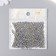 Glass glass 11/0 "metallic. Silver" 10 g