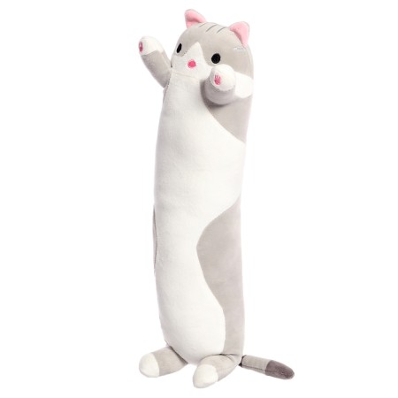 Soft toy "Cat Baton", gray color, 50 cm-2
