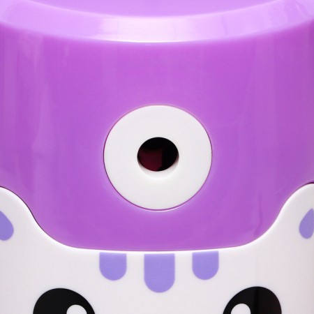 Mechanical sharpener with a container, a violet cat-3