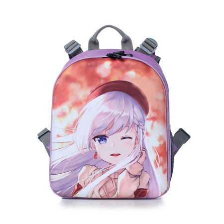 School backpack, 270x365x120 cm, lilac St.-1
