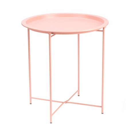 Coffee table "Grace" YS-8375SC, pink 46.8x50.5 cm-4