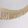 Decorative braid “Furger”, 55 mm, 10 ± 0.5 m, beige color